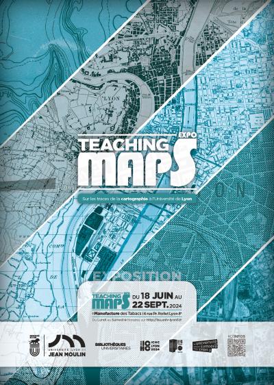 affiche exposition teaching maps