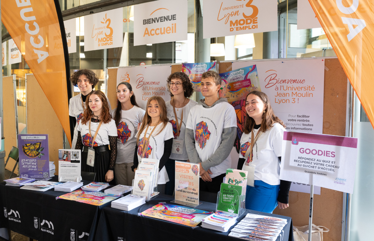 Journée d'accueil des étudiants Lyon 3