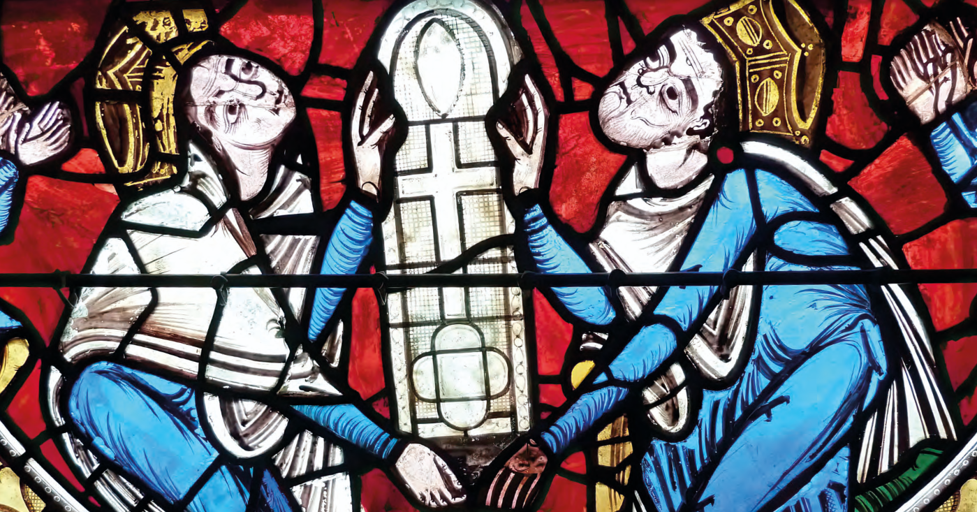 Les Plantagenets vitrail